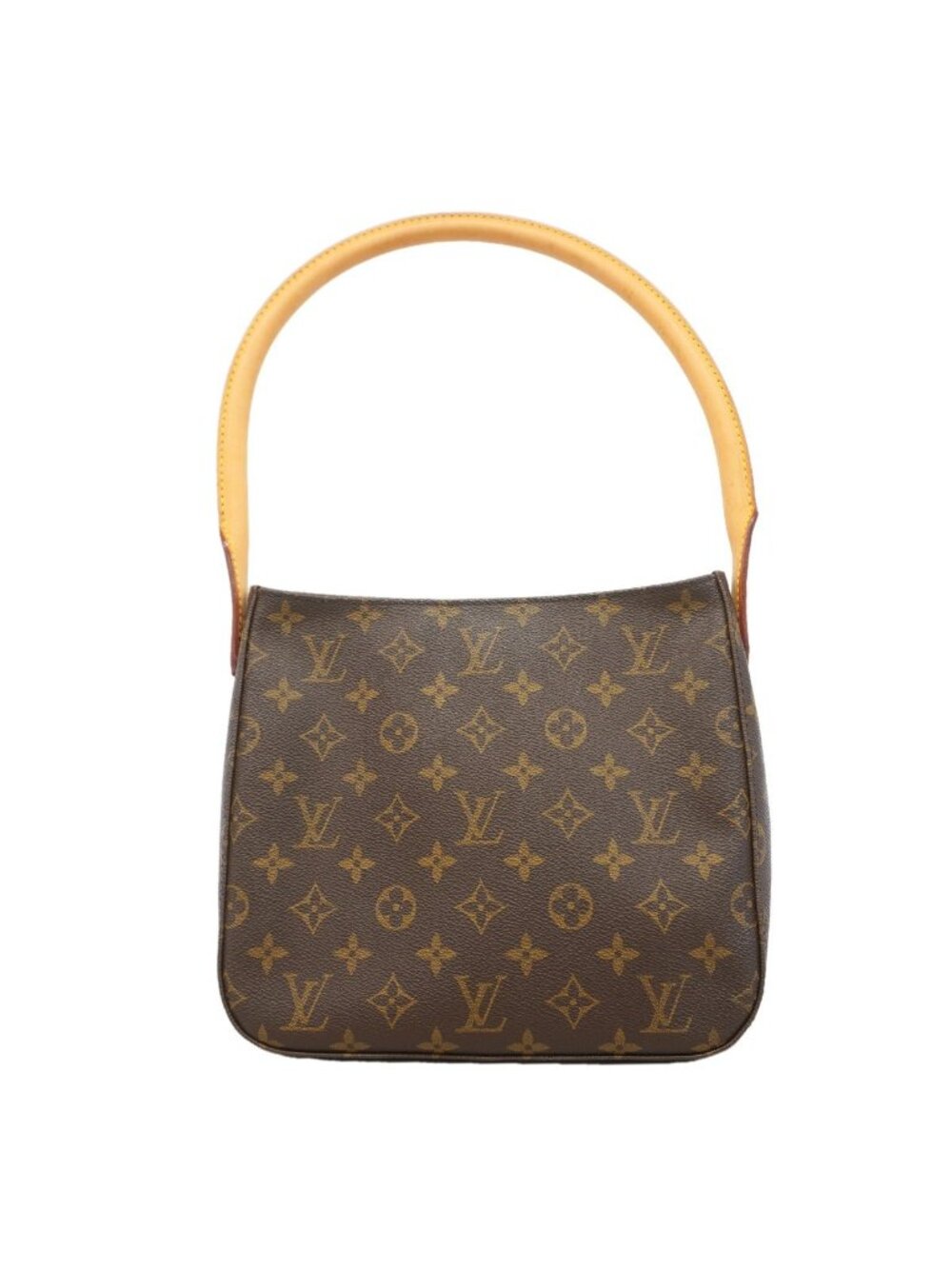 Louis Vuitton Shoulder Bag Monogram Looping MM Brown